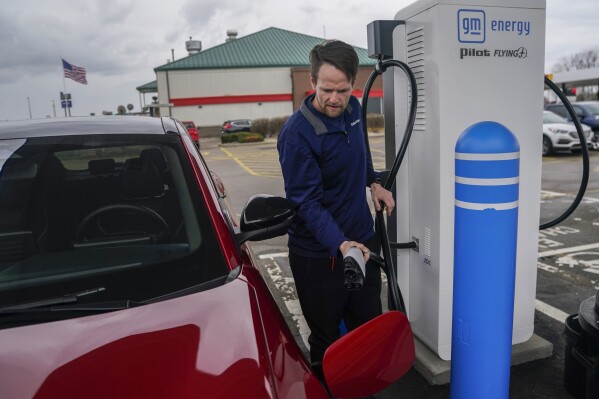 Federal EV charging stations are key to Biden’s climate agenda, yet only 4 states have them