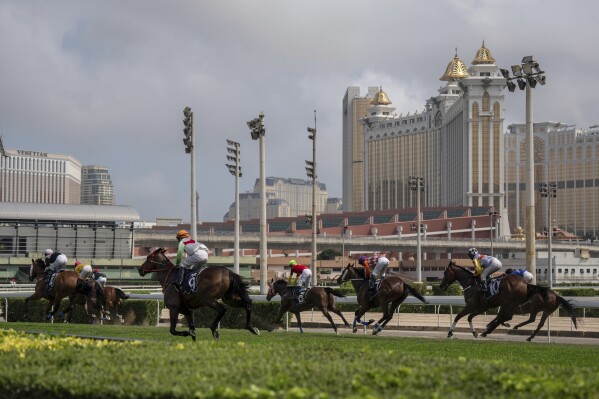 China’s gambling hub of Macao holds its final horse race, ending a tradition of over 40 years