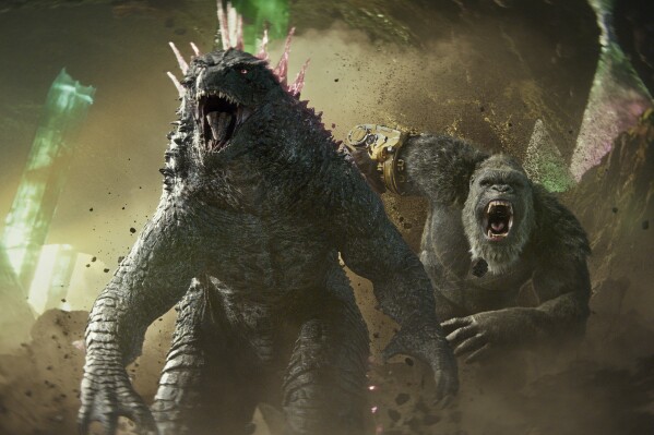 ‘Godzilla x Kong: The New Empire” roars to an $80 million box office opening