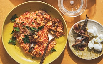 Tinned tomato risotto recipe