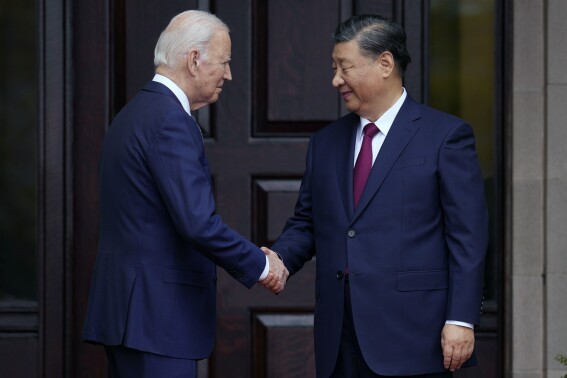 Biden and Xi discuss Taiwan, AI and fentanyl in a push to return to regular leader talks