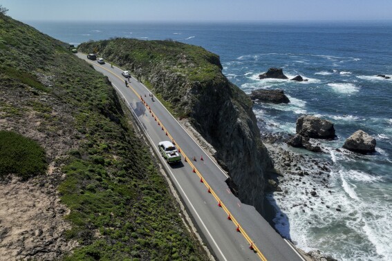 As more storms approach California, stretch of scenic Highway 1 that collapsed is closed again