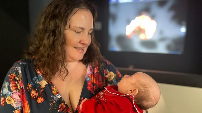 'I'm visually impaired, but I got to see my unborn baby': Blind photography exhibition World Unseen features incredible ultrasound scan