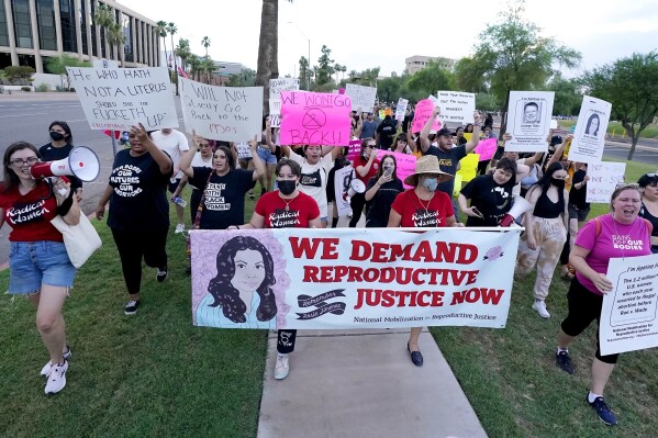 A near-total ban on abortion has supercharged the political dynamics of Arizona, a key swing state