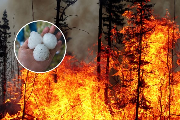 Wildfires on the West Coast May Trigger Hailstorms in the Central US