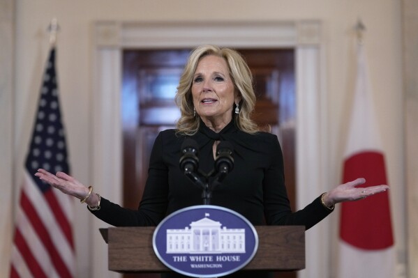 Jill Biden calls Trump a ‘bully’ who is ‘dangerous’ to LGBTQ people