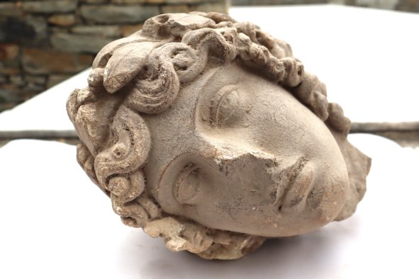 Beautiful Statue's Head Unearthed in 'Thrilling' Ancient City Find