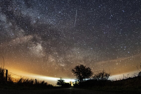 The Lyrid meteor shower peaks this weekend, but it may be hard to see it