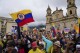 Tens of thousands of Colombians protest against the leftist president’s reform agenda