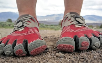 Five-finger shoes make you look like  the Creature from the Black Lagoon – I’ll stick to lace-ups