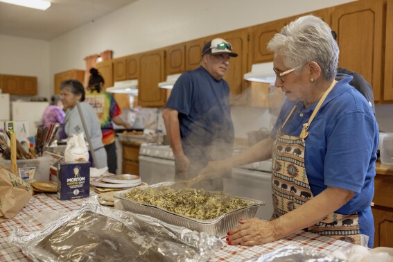 Wild onion dinners mark the turn of the season in Indian Country