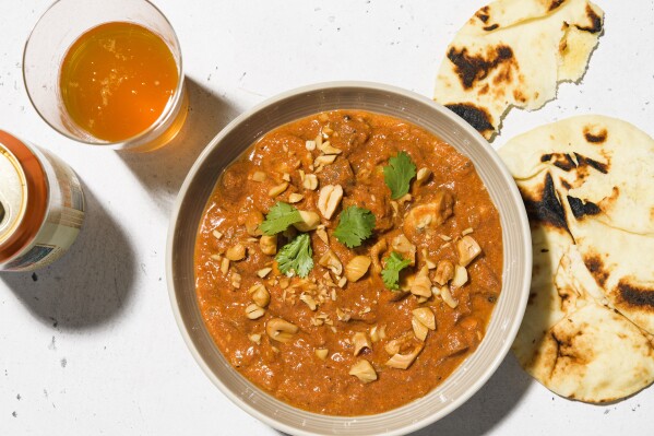 Blended cashews give this tikka masala-inspired vegetarian curry creamy body without the cream