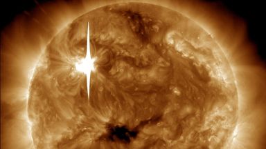 Solar storms and Mars: Rare giant explosions on sun's surface could help NASA find out how to live on Red Planet