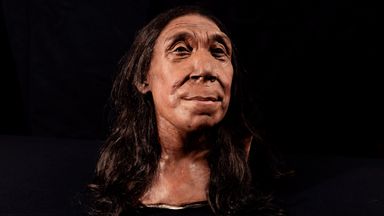 Face of 75,000-year-old Neanderthal woman reconstructed