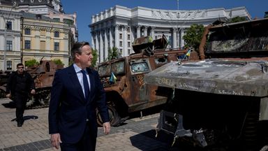 Cameron backs Ukrainian strikes on targets inside Russia using British-supplied weapons