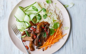 Air fryer caramelised Vietnamese pork recipe