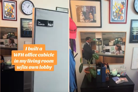 Woman Spends $3,000 Recreating 'The Office' as Her Work-From-Home Cubicle