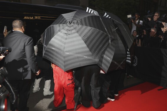 Met Gala photos: Outside the Mark Hotel, the carpet before the carpet