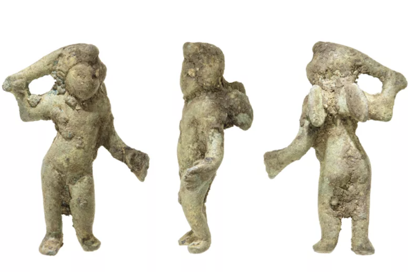 Roman Cupid Figurine Among Over 10,000 Artifacts Unearthed by Highway Dig