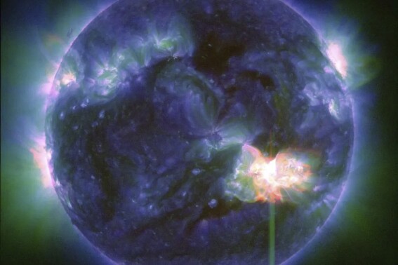 Strong solar storm could disrupt communications and produce northern lights in US