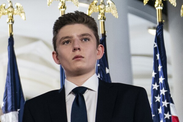 Barron Trump, 18, won’t be serving as a Florida delegate to the Republican convention after all