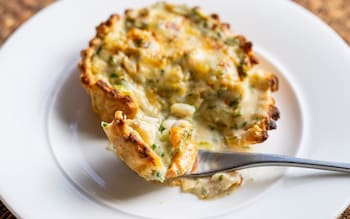 Shellfish tarts recipe