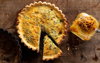 Simple but stunning sweet and savoury tarts