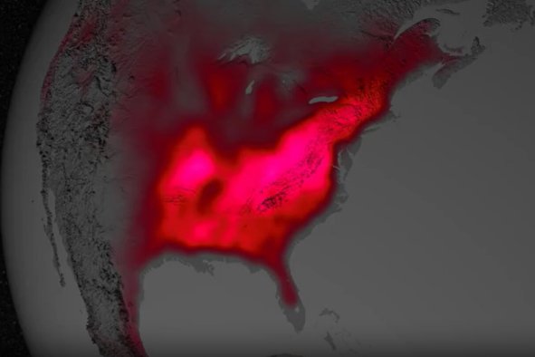 Flash Drought Warnings From 'Glowing' Plants, NASA Video Reveals