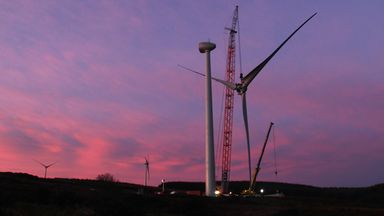 UK's largest consumer-owned wind farm powering up in Scotland this month