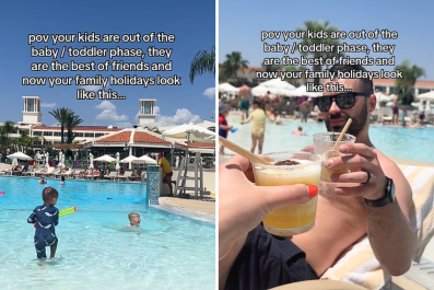 Woman's Joy as She Shares Her 'We Made It' Moment on Vacation With Two Kids