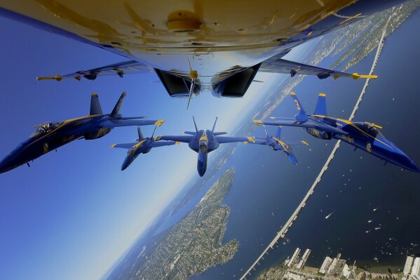 ‘The Blue Angels,’ filmed for IMAX, puts viewers in the ‘box’ with the elite flying squad