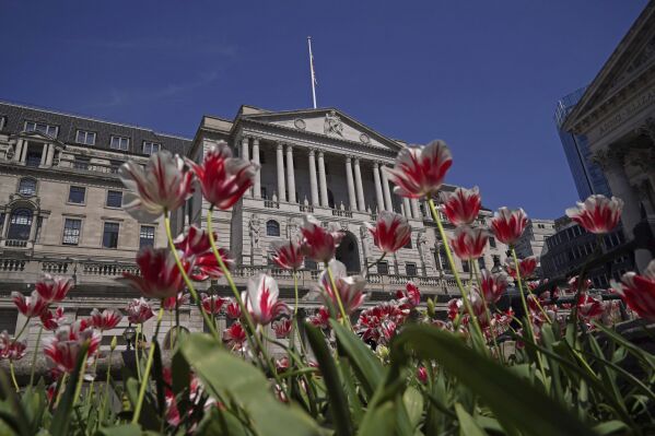 UK inflation falls to 2.3%, lowest level in nearly 3 years but still above Bank of England’s target