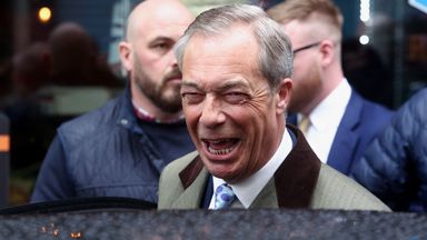 Nigel Farage will not be standing in the general election