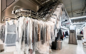 Forget fast cars and multiple properties – dry cleaning is the greatest extravagance