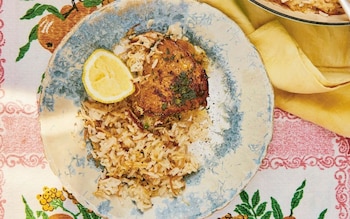 One-pot chicken thighs and rice recipe