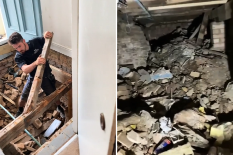 New Homeowners Discover Secret Basement in Century-Old Home