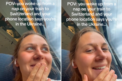 Woman Falls Asleep on Train, Can't Believe Where Her Phone Says She Is