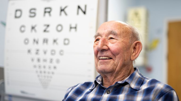 England's first artificial cornea transplant hailed a success