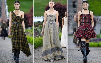 Dior’s show at Drummond Castle revels in the best of Scotland’s stylish history