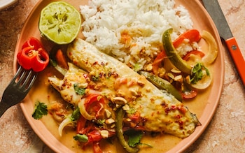 Brazilian-style fish with chilli and coconut recipe