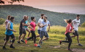 How Friday night running became more popular than going down to the pub