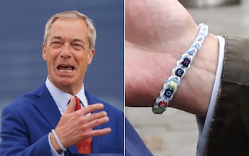 Nigel Farage’s friendship bracelet: political messaging or just a Taylor Swift fan?