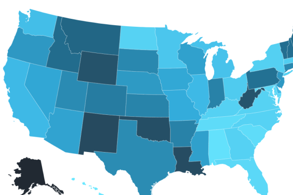 Map Shows Best US States for Drinking Water Safety