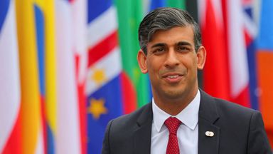 Rishi Sunak lands in Switzerland for Ukraine peace summit