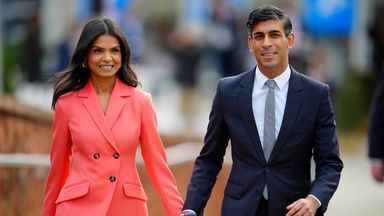 Rishi Sunak's personal wealth under attack ahead of key inflation announcement