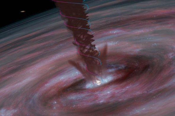 Astronomers Solve Mystery of Supermassive Black Hole Growth