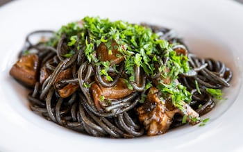 Spaghetti with cuttlefish recipe