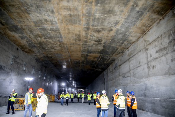 Construction Underway On World's Longest Road And Rail Tunnel