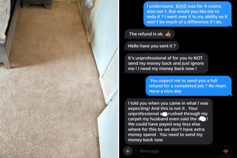 Woman Not 'Satisfied' With Carpet JobâThen Cleaner Shared the Before Photo