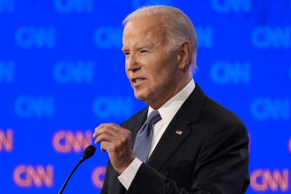 Biden tries to quell concerns after an unsteady debate showing as he and Trump head to swing states